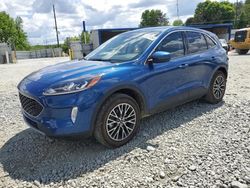 Salvage cars for sale at Mebane, NC auction: 2022 Ford Escape SEL
