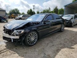 Salvage cars for sale from Copart Midway, FL: 2014 Mercedes-Benz S 550