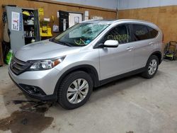 Salvage cars for sale from Copart Kincheloe, MI: 2013 Honda CR-V EXL