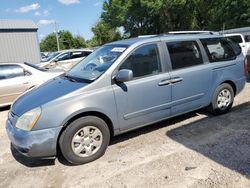 Salvage cars for sale at Midway, FL auction: 2009 KIA Sedona EX