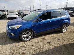 Salvage cars for sale at Los Angeles, CA auction: 2018 Ford Escape SE