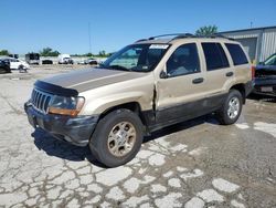 Salvage cars for sale from Copart Kansas City, KS: 1999 Jeep Grand Cherokee Laredo