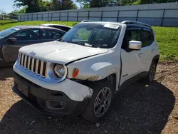 Jeep salvage cars for sale: 2015 Jeep Renegade Limited