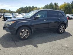 Salvage cars for sale at Exeter, RI auction: 2007 Acura MDX
