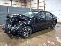 Salvage cars for sale at Columbia Station, OH auction: 2021 Nissan Sentra SV