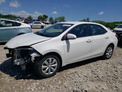 Salvage cars for sale at West Warren, MA auction: 2015 Toyota Corolla L