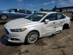 Vehiculos salvage en venta de Copart Woodhaven, MI: 2016 Ford Fusion SE