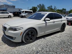 Salvage cars for sale at Opa Locka, FL auction: 2013 BMW 528 I