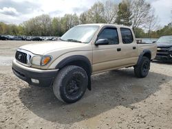 Salvage cars for sale from Copart North Billerica, MA: 2003 Toyota Tacoma Double Cab