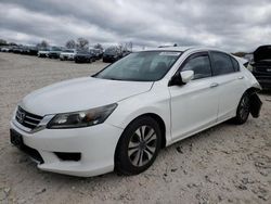 Salvage cars for sale at West Warren, MA auction: 2014 Honda Accord LX