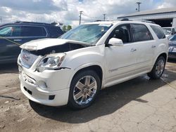 Salvage cars for sale at Chicago Heights, IL auction: 2012 GMC Acadia Denali