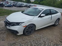 Salvage cars for sale at Bridgeton, MO auction: 2020 Honda Civic Sport