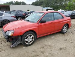Subaru salvage cars for sale: 2005 Subaru Impreza RS