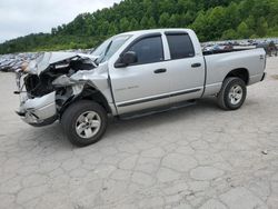 Salvage trucks for sale at Hurricane, WV auction: 2002 Dodge RAM 1500
