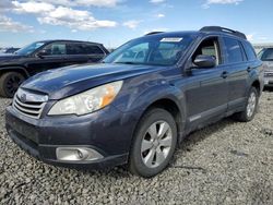 Subaru Outback 2.5i Premium salvage cars for sale: 2011 Subaru Outback 2.5I Premium