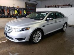 Salvage cars for sale from Copart Candia, NH: 2018 Ford Taurus Limited