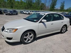 Salvage cars for sale from Copart Leroy, NY: 2009 Subaru Legacy 2.5I