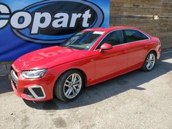 Salvage cars for sale from Copart Blaine, MN: 2023 Audi A4 Premium Plus 45