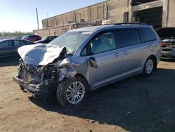 Salvage cars for sale from Copart Fredericksburg, VA: 2014 Toyota Sienna XLE