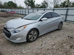 Salvage cars for sale from Copart Riverview, FL: 2015 Hyundai Sonata Hybrid