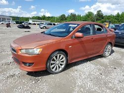 Salvage cars for sale from Copart Memphis, TN: 2009 Mitsubishi Lancer GTS