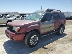 Nissan Xterra xe salvage cars for sale: 2001 Nissan Xterra XE