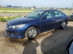 Salvage cars for sale at Woodhaven, MI auction: 2014 Honda Accord LX