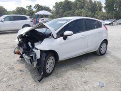 Salvage cars for sale from Copart Ocala, FL: 2017 Ford Fiesta S