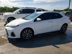 Salvage cars for sale at Apopka, FL auction: 2017 Toyota Corolla L