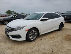 Honda salvage cars for sale: 2018 Honda Civic LX