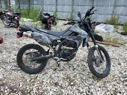 Salvage motorcycles for sale at Franklin, WI auction: 2018 Kawasaki KLX250 SJ
