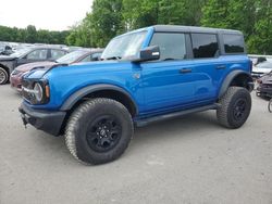Salvage cars for sale from Copart Glassboro, NJ: 2022 Ford Bronco Base