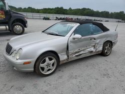 Salvage cars for sale from Copart Gastonia, NC: 2001 Mercedes-Benz CLK 430