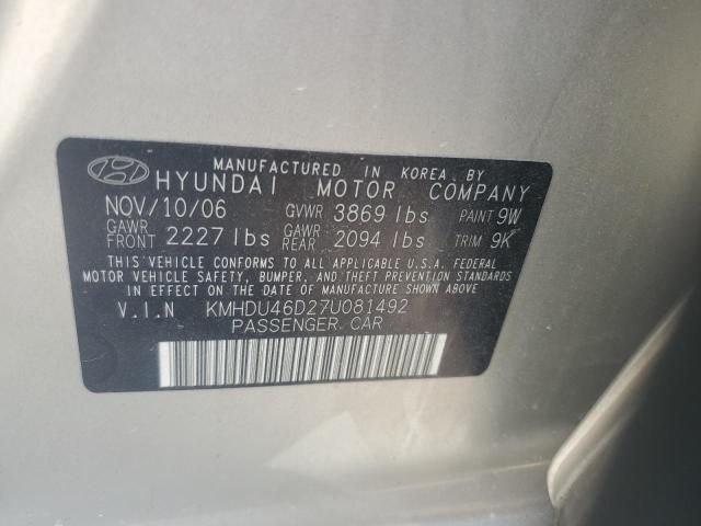 2007 Hyundai Elantra GLS