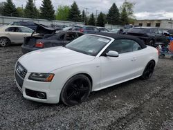 Salvage cars for sale at Albany, NY auction: 2010 Audi S5 Premium Plus