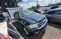 Vehiculos salvage en venta de Copart Orlando, FL: 2016 Ford Expedition EL Limited