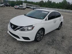 Nissan salvage cars for sale: 2019 Nissan Sentra S