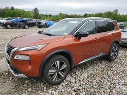Salvage cars for sale at Candia, NH auction: 2022 Nissan Rogue Platinum