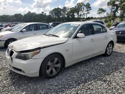 Salvage cars for sale at Byron, GA auction: 2007 BMW 530 I