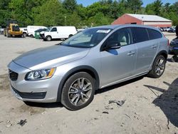 Salvage cars for sale at Mendon, MA auction: 2017 Volvo V60 Cross Country Premier