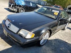 Salvage cars for sale from Copart Arlington, WA: 2001 Mercedes-Benz SL 500