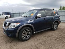 Salvage cars for sale at Greenwood, NE auction: 2020 Nissan Armada SV