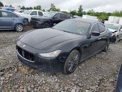 Salvage cars for sale at Madisonville, TN auction: 2017 Maserati Ghibli S