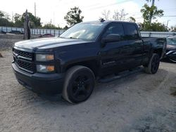 Salvage cars for sale from Copart Riverview, FL: 2015 Chevrolet Silverado C1500
