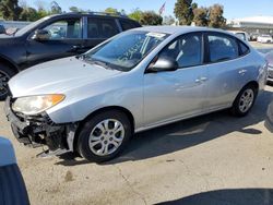 Salvage cars for sale from Copart Martinez, CA: 2010 Hyundai Elantra Blue