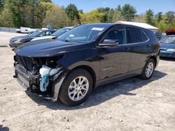 Salvage cars for sale from Copart Mendon, MA: 2018 Chevrolet Equinox LT