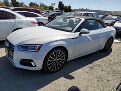 Salvage cars for sale from Copart Martinez, CA: 2018 Audi A5 Premium Plus