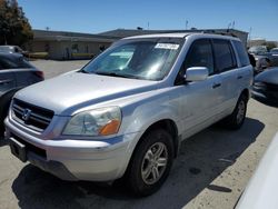 Vehiculos salvage en venta de Copart Martinez, CA: 2005 Honda Pilot EXL