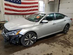 Salvage cars for sale at Lyman, ME auction: 2022 Nissan Altima SV