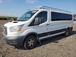 Salvage cars for sale at Brookhaven, NY auction: 2015 Ford Transit T-350